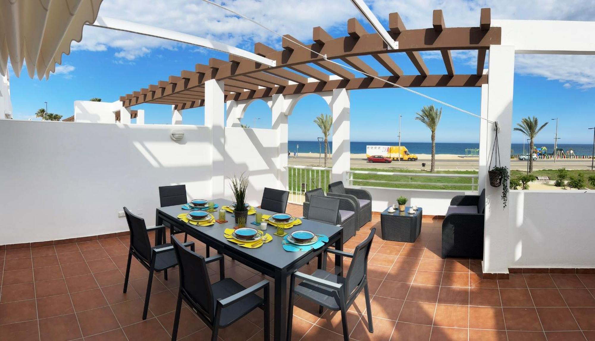 Casa Con Piscina, Mojacar Playa Appartement Buitenkant foto
